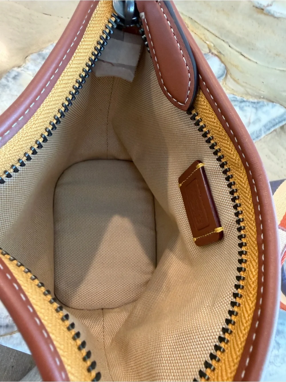 Coach x Disney Duffle 13 with patches 50th anniversary leather bag NWOT